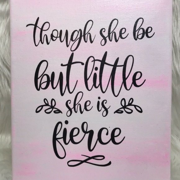 Nursery Wall Art for Baby Girl - Picture 1 of 4